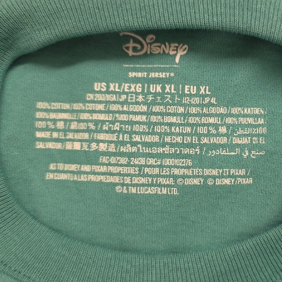 Disney 2025 Half Marathon Aqua Spirit Jersey Size XL NWT - Picture 8 of 8